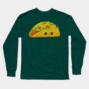 Big sad taco Long Sleeve T-Shirt